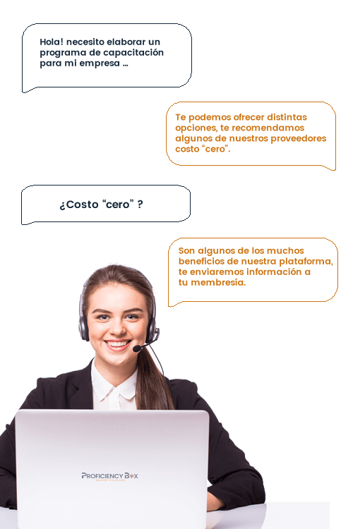 Call Center Capacitación RRHH Proficiency Box